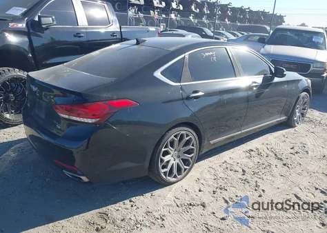 2017 Genesis G80 3.8 z USA, uszkodzony, nr VIN KMHGN4JE8HU171757